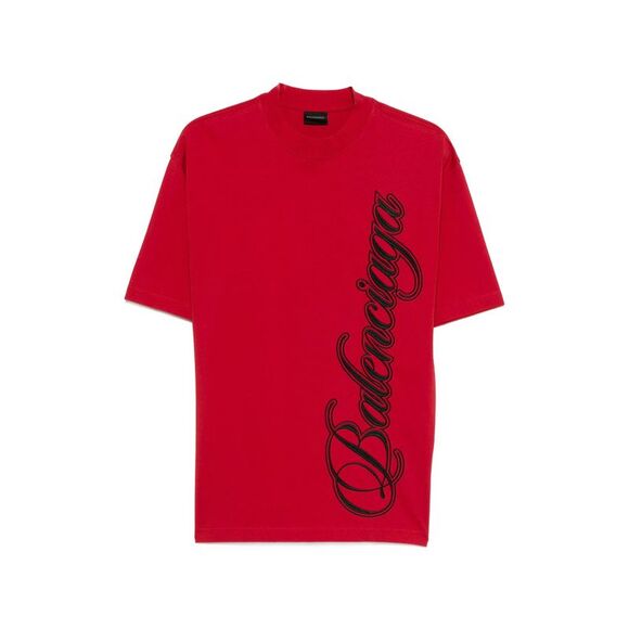 Balenciaga Red T-Shirts & Vests - T-Shirts Men